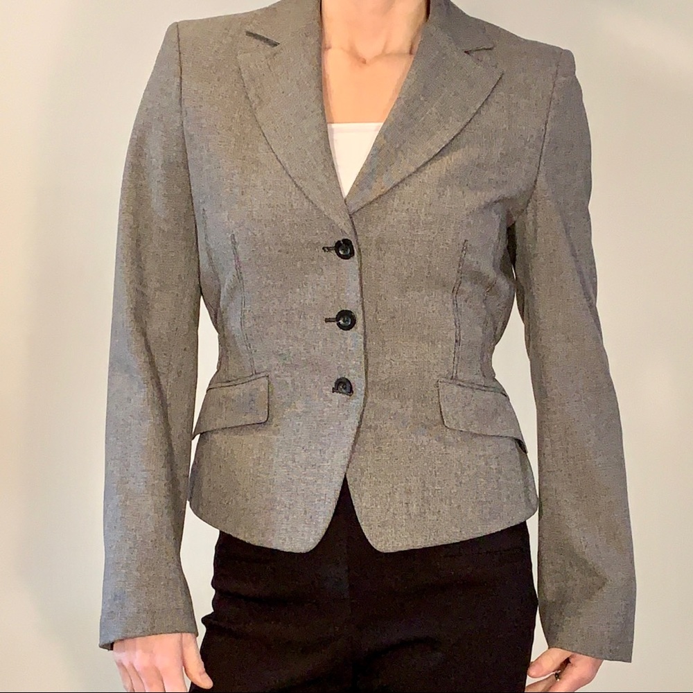 Mexx fitted grey blazer